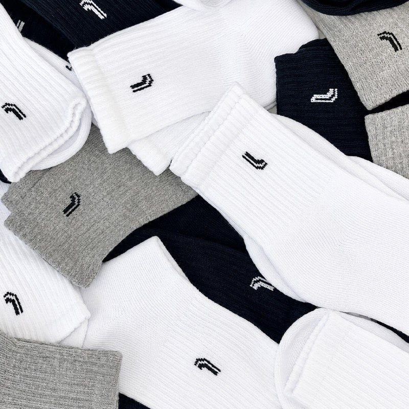 Kit 10 Pares Meias Lupo Cano Médio Alto Atoalhada Original