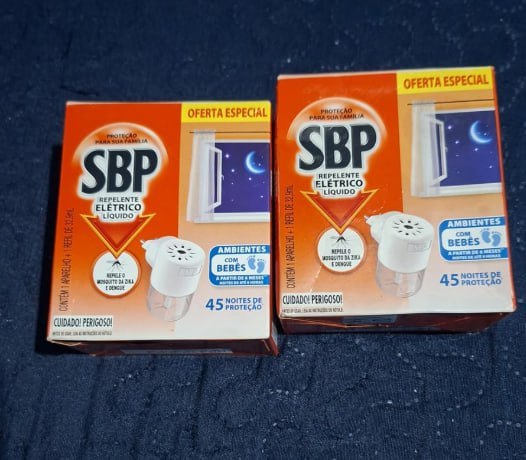 Repelente Elétrico SBP 45 Noites Aparelho + Refil 35ml