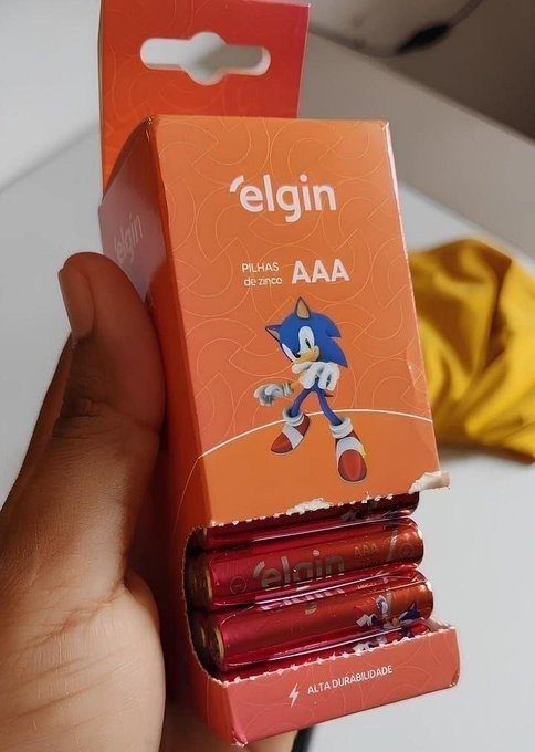 Caixa de Pilha AAA Elgin com 40 Unidades