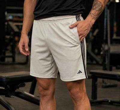 Shorts Masculino 3 Listras Adidas