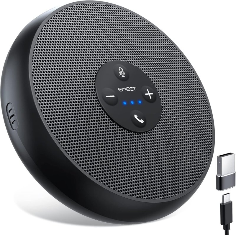 Alto-falante USB EMEET M1A com Microfone 360°
