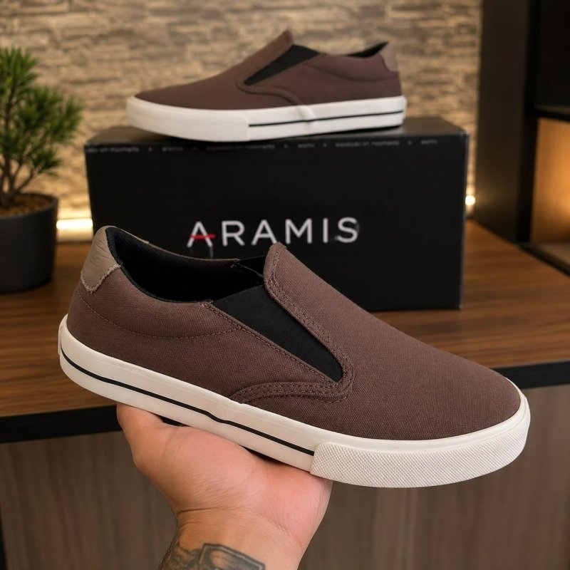 Tênis Aramis Flat Yacht Marrom + Frete Grátis