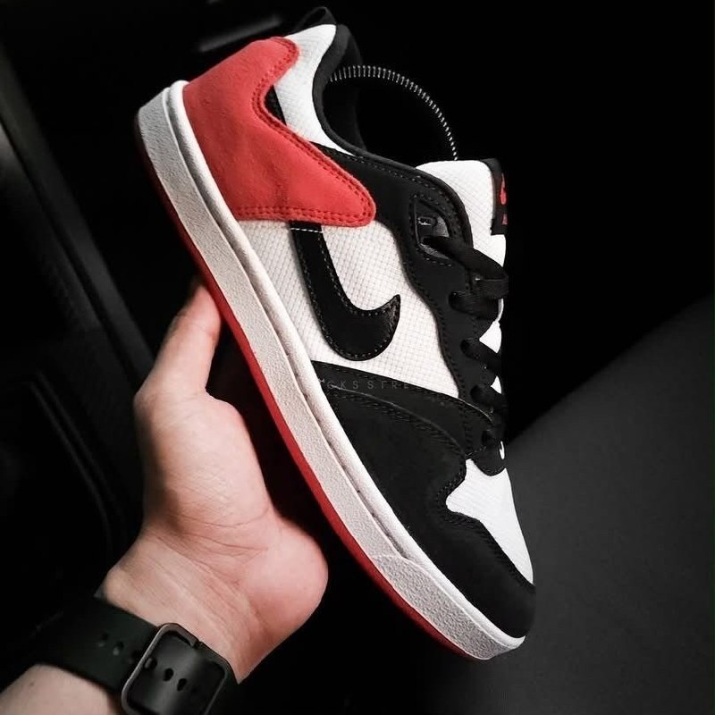 Tênis Nike Sb Alleyoop Masculino Branco/preto