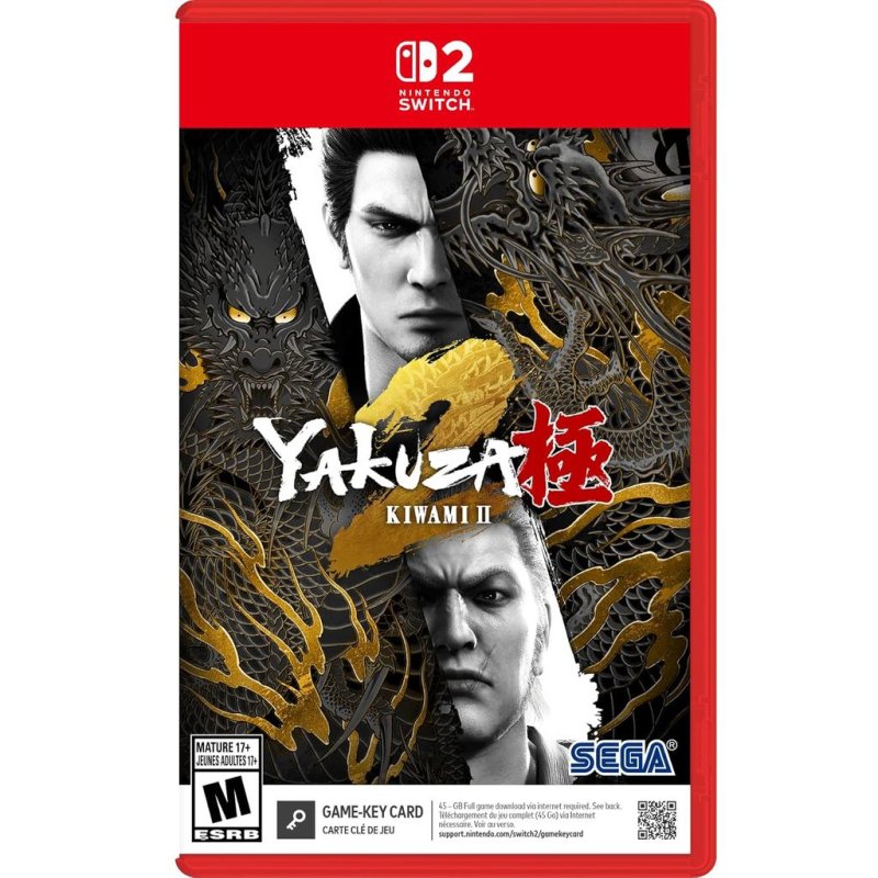 Yakuza Kiwami 2 Switch 2 Midia Fisica