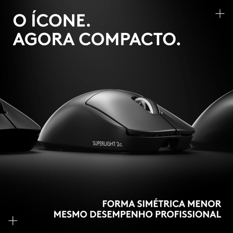 Mouse Gamer sem fio Logitech G PRO X SUPERLIGHT 2c