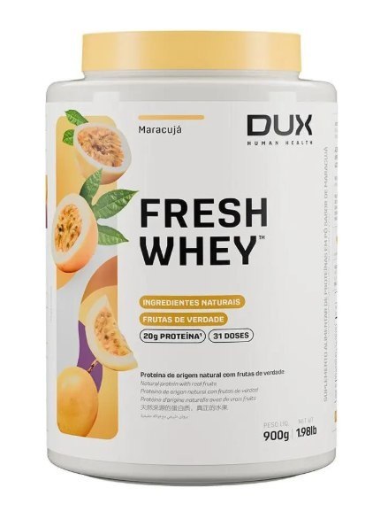 Fresh Whey + Saudável Dux Nutrition 900g - Sabores Sabor Maracujá
