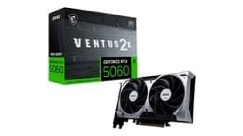 Placa de Vídeo MSI RTX 5060 8G VENTUS 2X OC Geforce NVIDIA