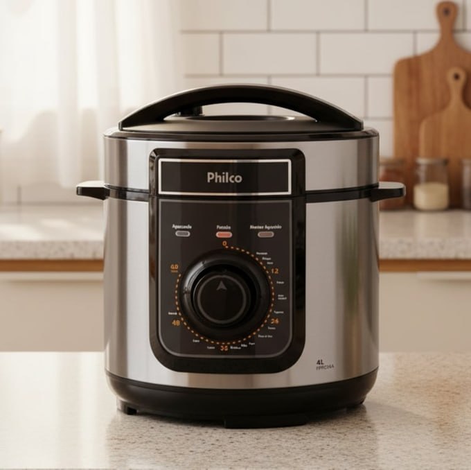 Panela de Pressão Elétrica Philco 4L 14 funções PPPE04A