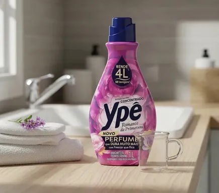 Ypê Amaciante Concentrado Pink 1L