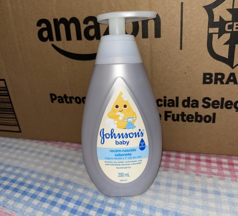 Johnson's Baby Sabonete Líquido Recém Nascido, 200ml