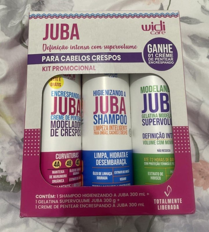 Widi Care Kit Lavagem Encrespando 900ml