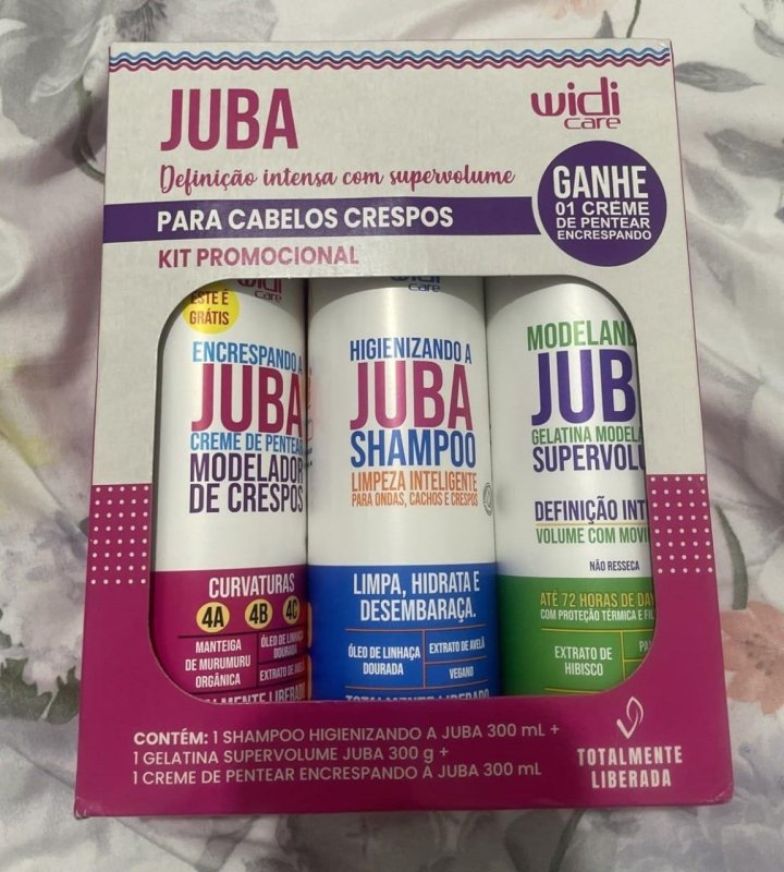 Widi Care Kit Lavagem Encrespando 900ml + Frete Grátis