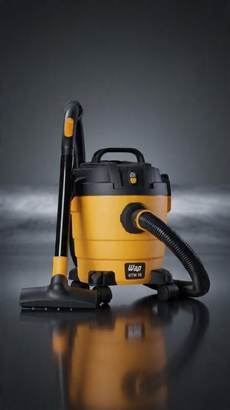 Aspirador De Pó e Água Wap Gtw 10 Compacto 1400w 10 Litros Amarelo 127v + Frete Grátis