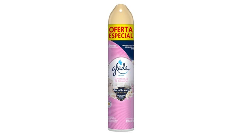 Glade Aromatizador de Ambiente Aerosol Lembranças de Infância 360ml