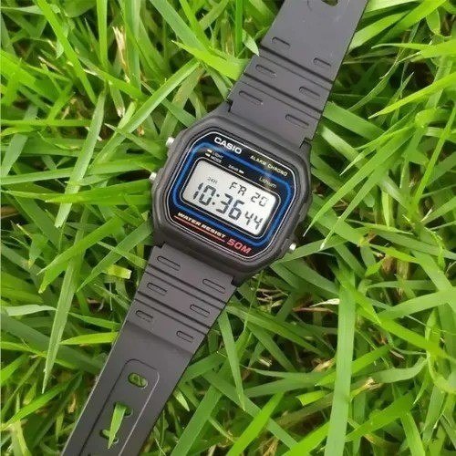 Relógio Casio Masculino Digital Preto De Resina W-59-1vq