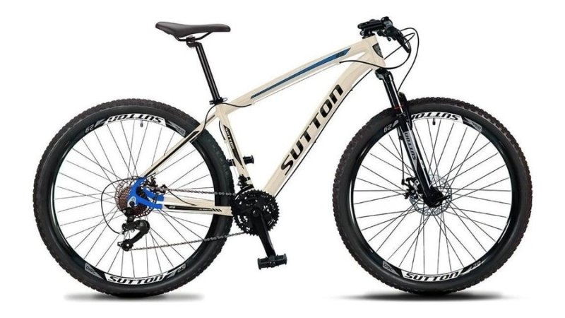 Bicicleta Aro 29 Sutton 24V index Freio Disco Alumínio Suspensão Aero MTB Sprint MX7