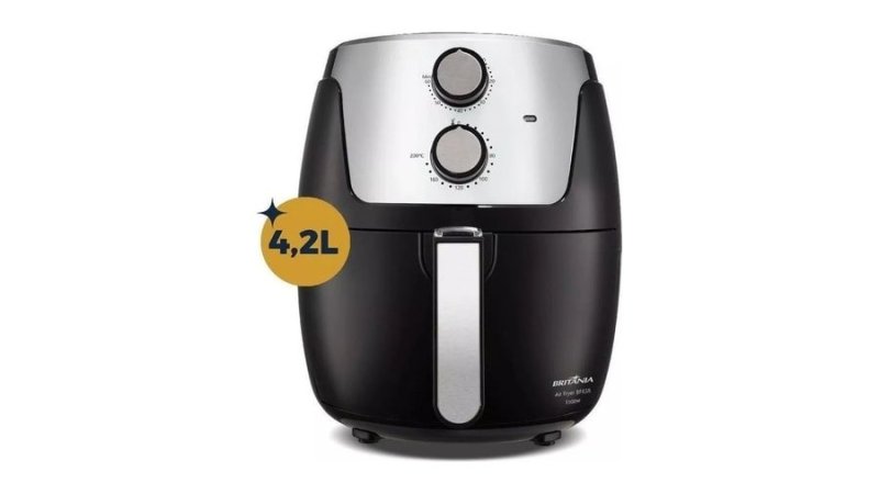 Air Fryer Britânia 4,2L Dura Mais 1500W BFR38 220v