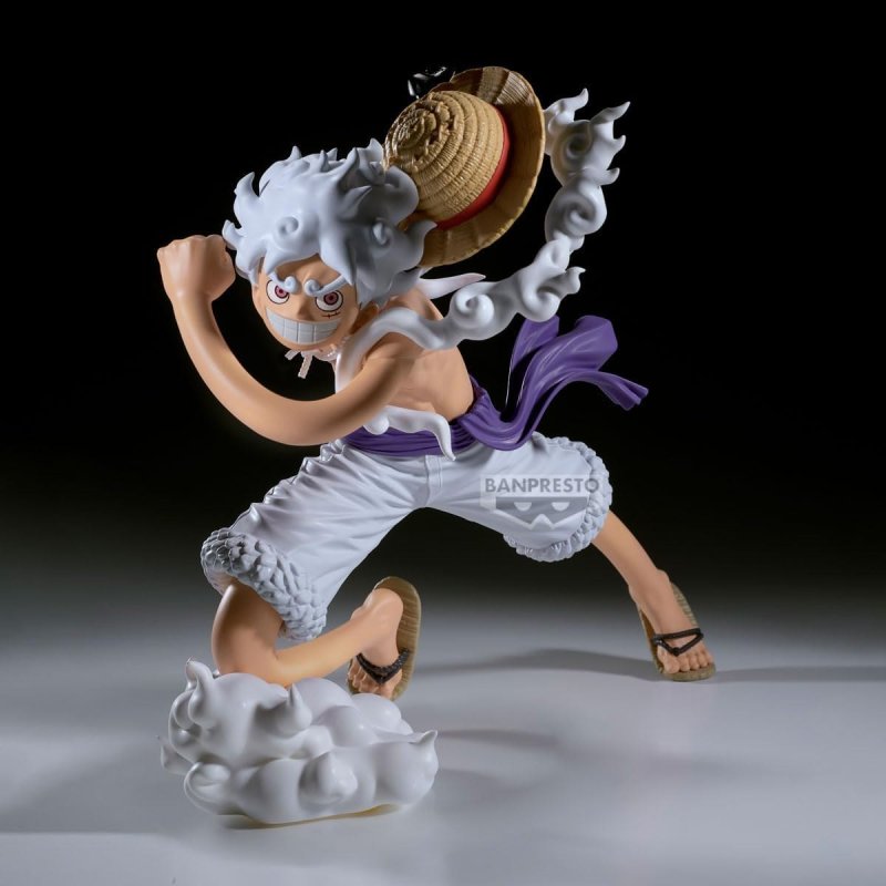 Banpresto - One Piece - Monkey D. Luffy Gear 5 II Grandista Figure + Frete Grátis
