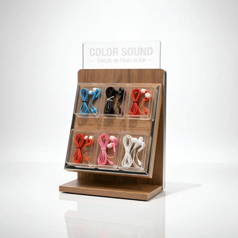 Kit 10 Fones de Ouvido P2 Coloridos