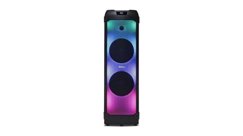 Caixa de Som Philco Extreme 2400W 2x Woofer PCX22000 Bivolt