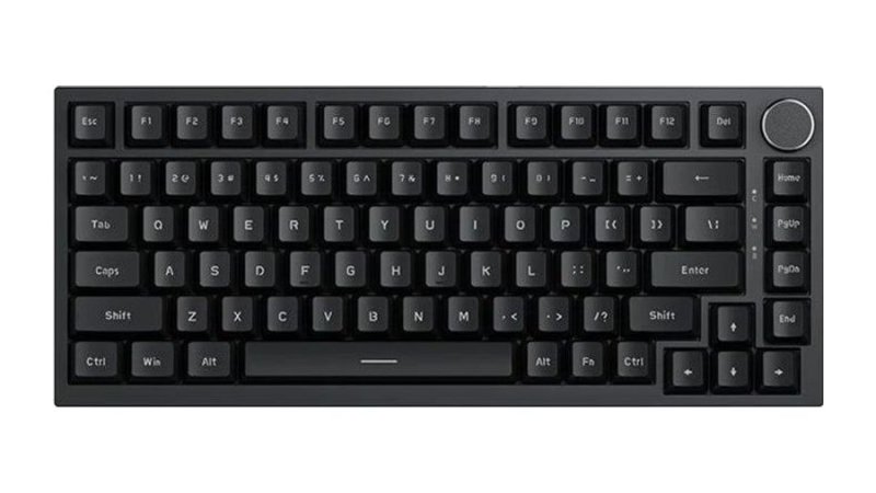 Teclado Mecanico Ajazz Ak820, Switch Vermelho, Preto