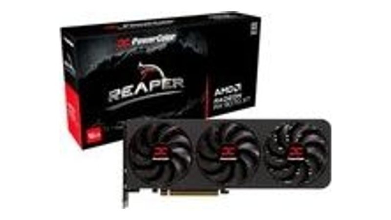 Placa de Vídeo PowerColor Reaper AMD Radeon RX 9070 XT 16GB GDDR6 RX9070XT 16G-A