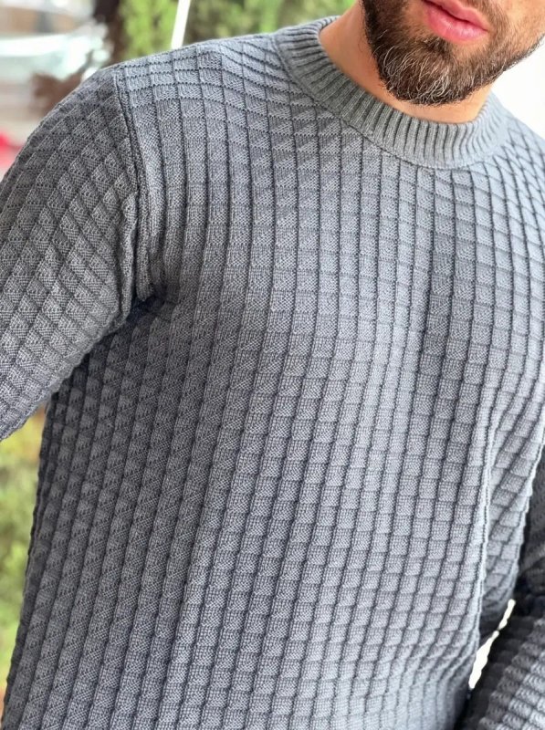 Blusa De Frio Suéter Masculino Lã Tricot