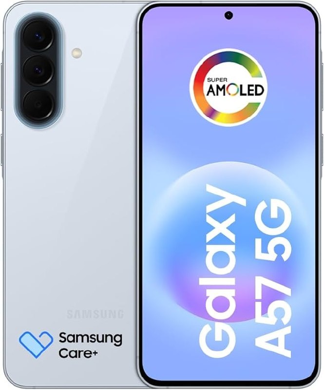 Samsung Galaxy A57 5G 128GB 8GB RAM - IA - Azul Claro
