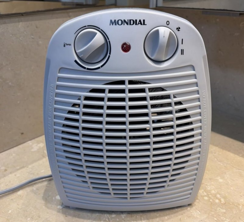 Aquecedor De Ar 2000w Mondial A-08 220v Portátil