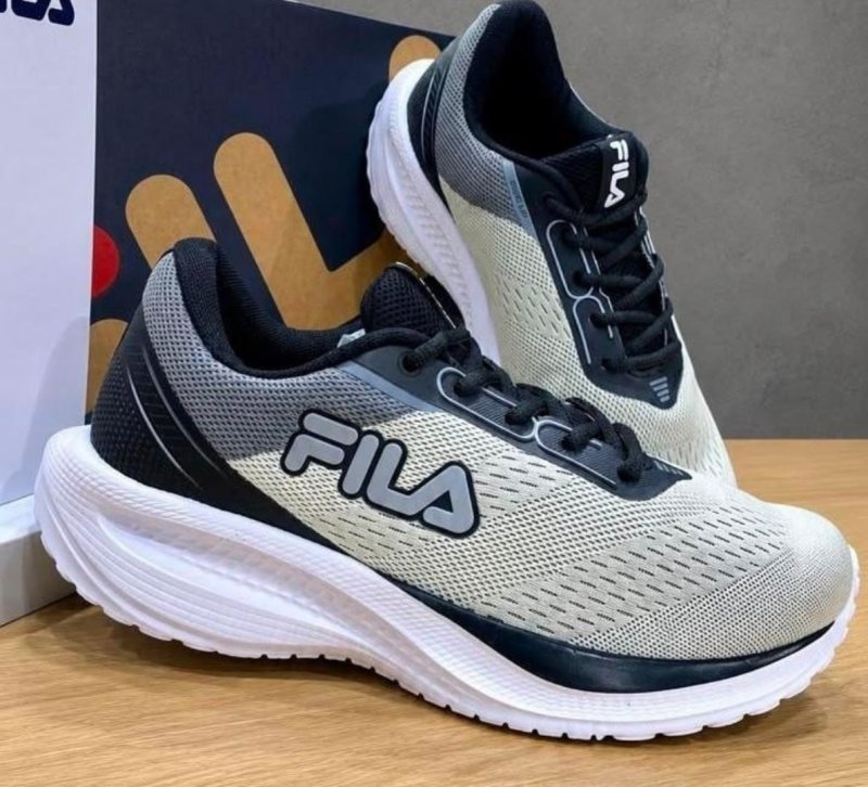 Tênis Fila Fitness Amortecimento Masculino Treino Caminhada
