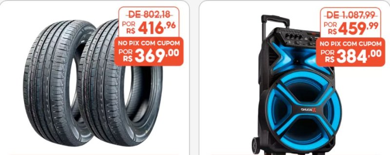 Kit com 2 Pneus Aplus