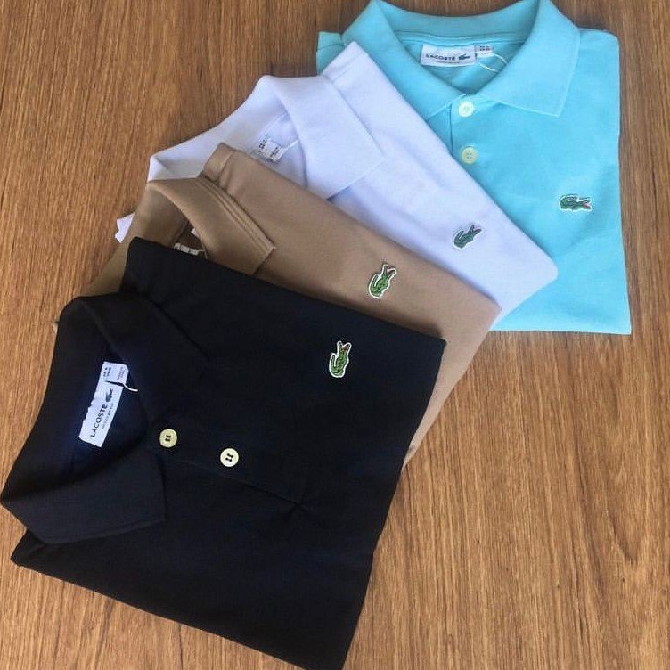 Polo Masculina Lacoste Slim Fit - Original