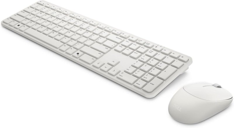 Teclado e mouse Dell Pro 5 - KM526 - Português (Brasil) - Branco