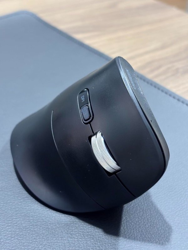 UGREEN Mouse Ergonômico Vertical Sem Fio 5 Botões Clique Silencioso
