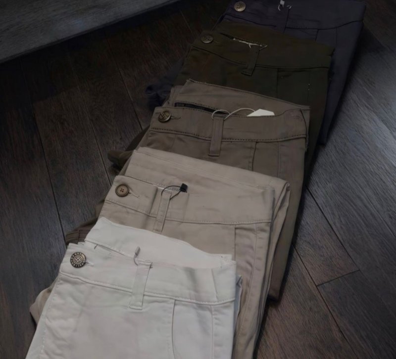 Calça Sarja Masculina Alfaiataria Bolso Faca Tradicional