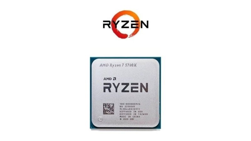 Processador Ryzen 7 5700x 3.4GHz (4.6GHz Max) Novo S/Box