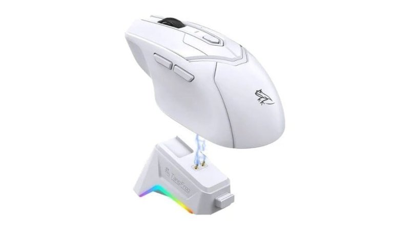Mouse Gamer Sem Fio T8 1000 Hz Paw3311