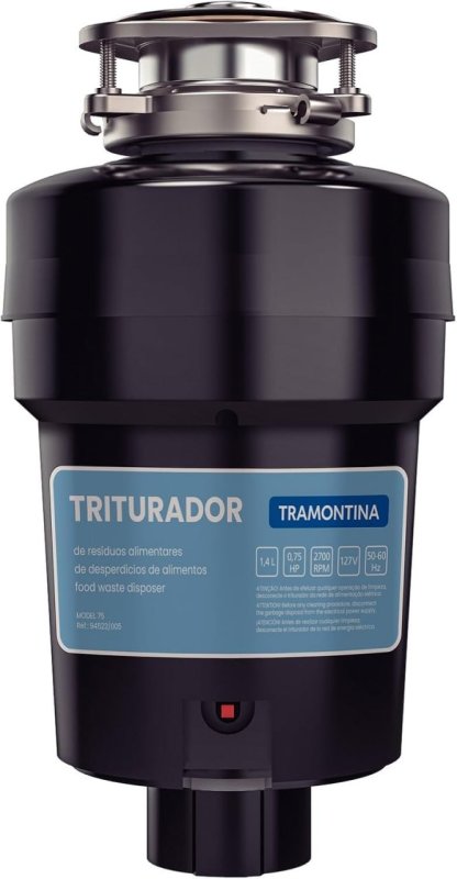 Triturador de Resíduos Tramontina 0,75 HP 127V
