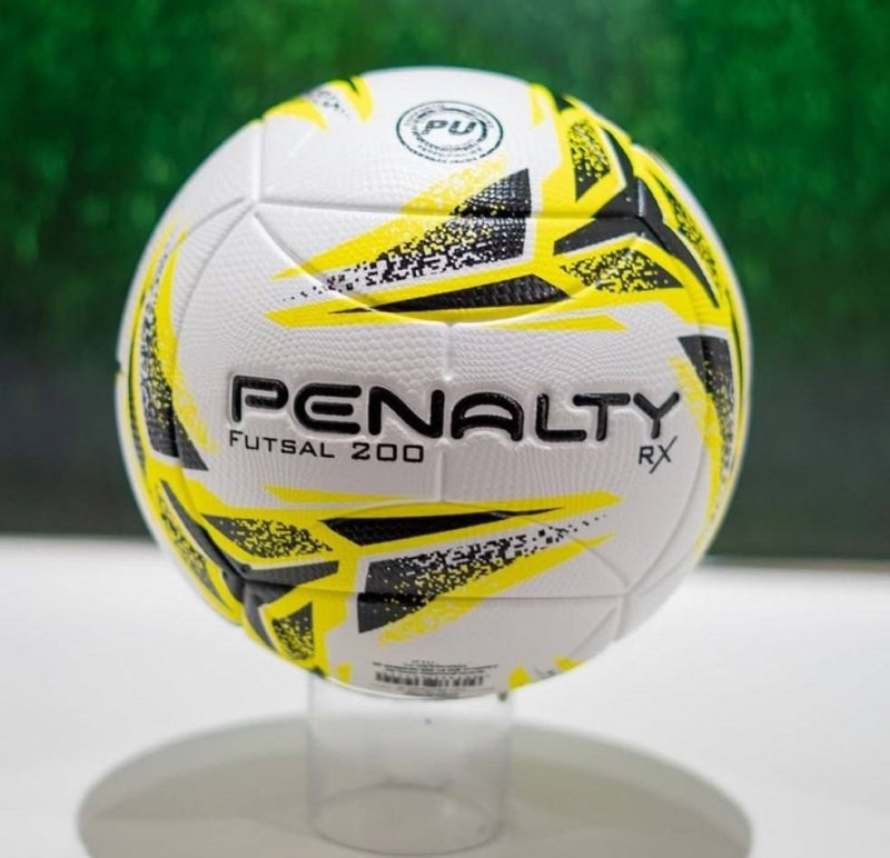 Bola Futsal Penalty Rx 200 Xxiii - Tamanho Único Cor Amarelo