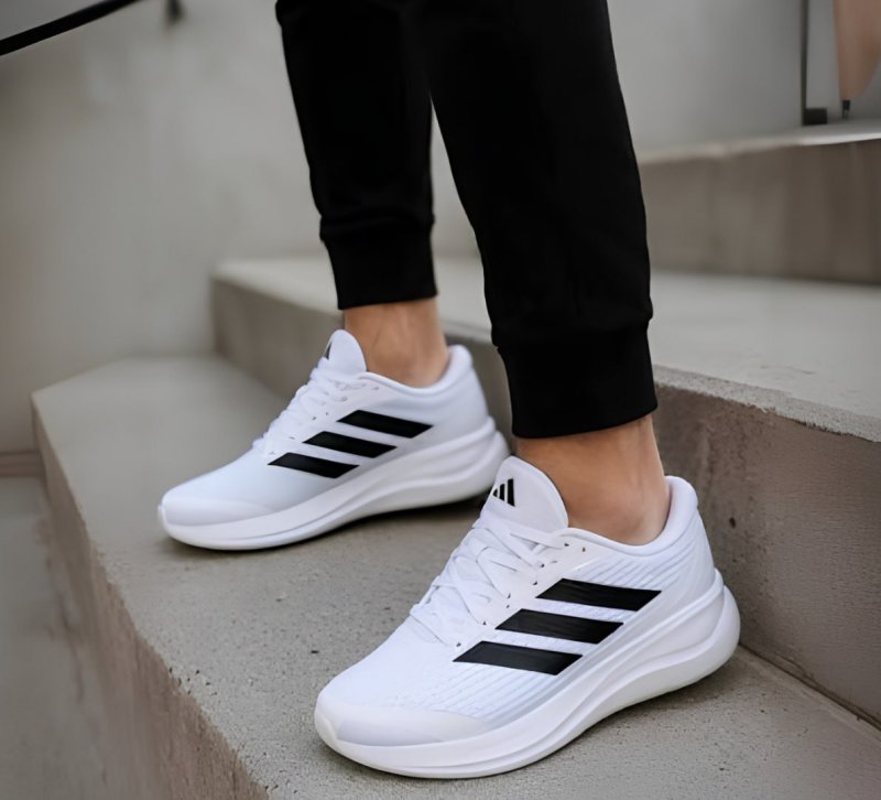 Tênis Feminino Runfalcon 6 adidas Branco Liso 34 Br
