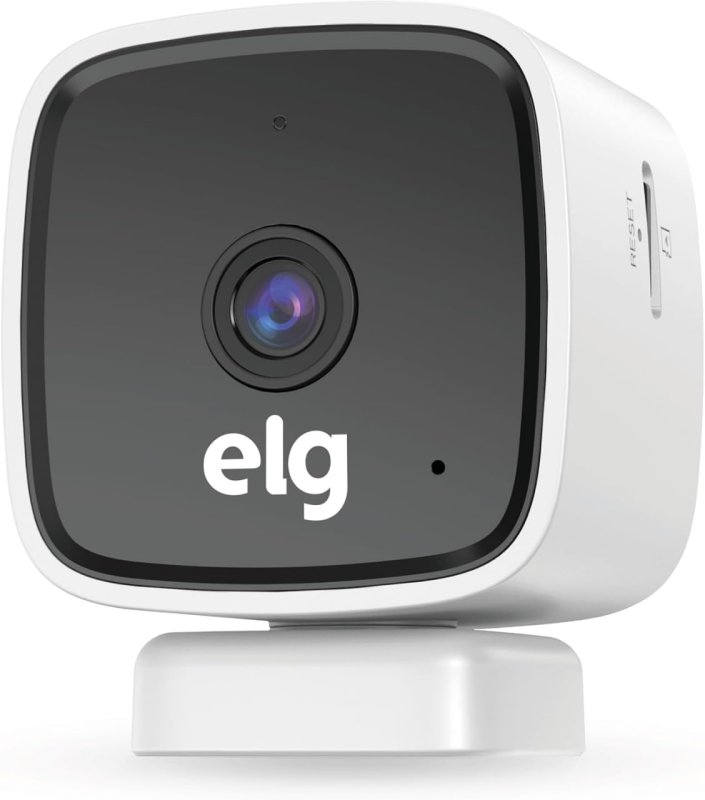 ELG SHCI603 - Câmera 1080P Full HD Wi-Fi - Visão Noturna - Branco