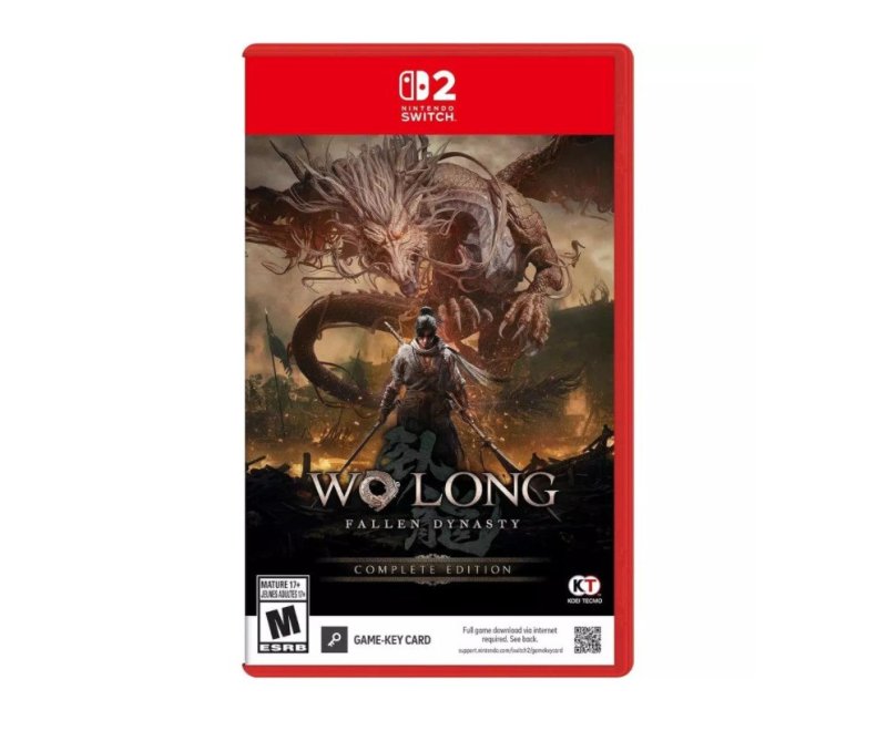 Wo Long Fallen Dynasty Complete Edition Switch