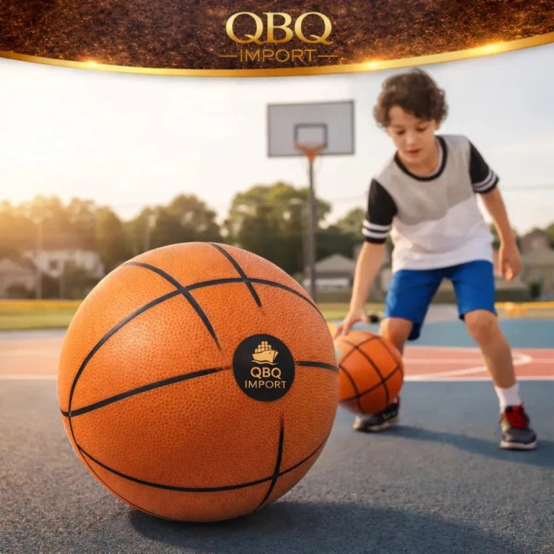 Bola de Basquete Silenciosa 21cm - Laranja