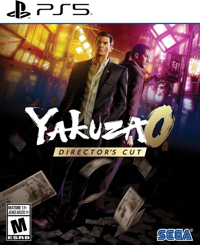 Yakuza 0: Director's Cut - PlayStation 5 com Frete Grátis