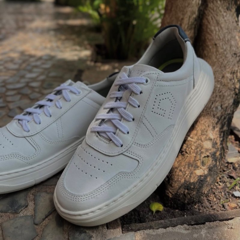 Sapatênis Democrata Denim Joe Ultra Light Masculino Casual