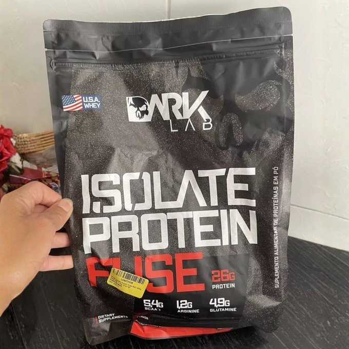 Whey Isolate Protein Fuse Dark Lab 900g + Frete Grátis