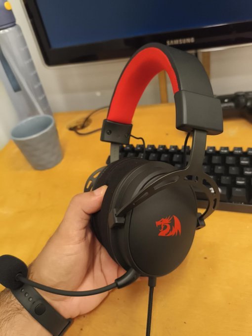 HEADSET GAMER REDRAGON CRAGBLADE