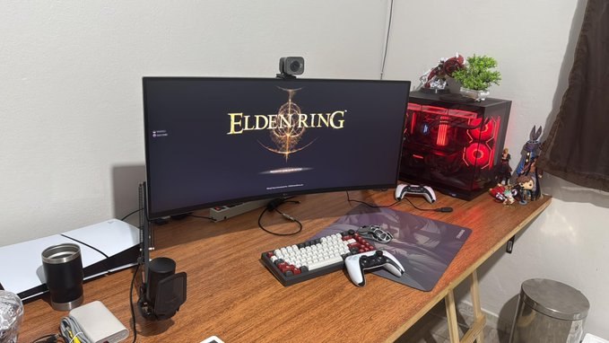 Monitor Gamer LG UltraGear Curvo 34" QuadHD 2K UltraWide 1800R 165Hz 1ms
