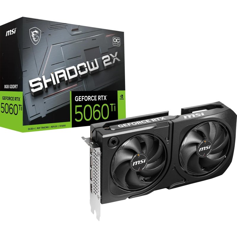 RTX 5060 TI 8GB GDDR7 128BITS VENTUS 2X