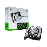 Placa de Vídeo MSI RTX 5060 CYCLONE OC NVIDIA Geforce 8GB GDDR7